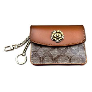 男女牛皮通用多功能外挂汽车遥控钥匙包锁匙包便携手拎零钱包卡包