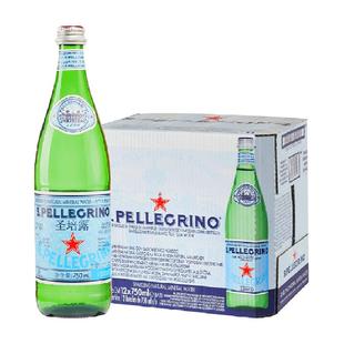 意大利进口S.Pellegrino圣培露充气矿泉水气泡水玻璃瓶