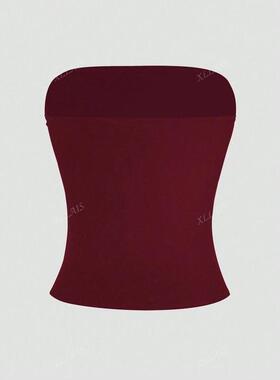 L 75025 Seams Sport Bra 裸感抹胸 跨境亚马逊速卖通欧美