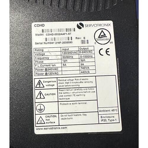 议价高创CDHD-0032AAF1-ST 伺服驱动器 IST-23L12CO10-0 全新二手