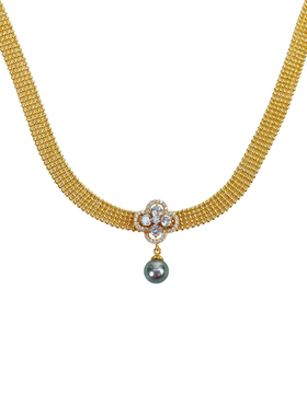 天然海水大溪地真多麻choker颈链