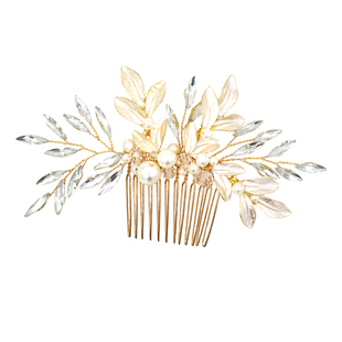 O385超仙中式新娘秀禾头饰 百搭简约水钻发饰 结婚旗袍发簪配饰品