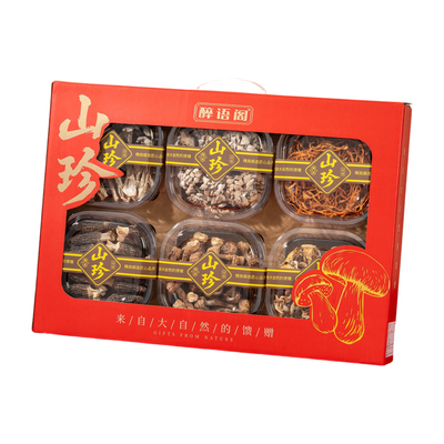 销量10万+云南山珍菌菇年货礼盒