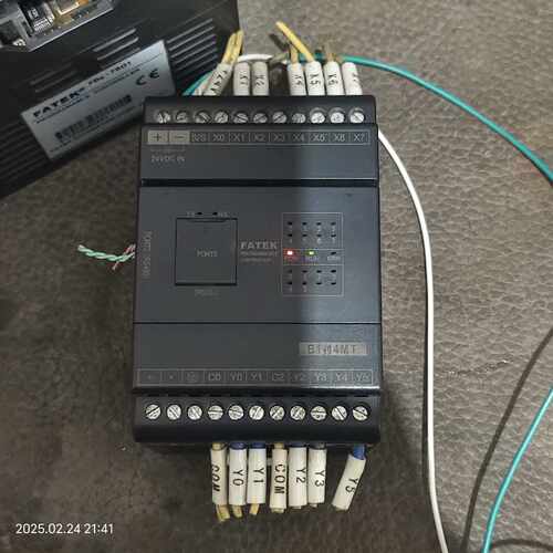 议价拆机永宏B1一14MT25一D24，FATEK控制PLC模块