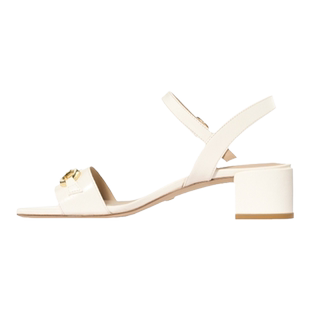 Stuart Weitzman/SW SIGNATURE 35 SANDAL 马衔扣一字粗跟凉鞋女