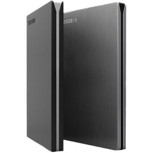 东芝移动硬盘2tb金属slim超薄加密兼容苹果MAC手机电脑外接非固态