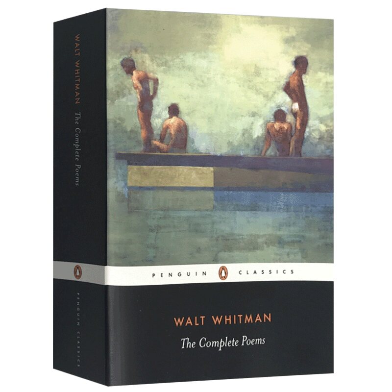 惠特曼诗集 英文原版 The Complete Poems 美国现代诗歌之父 草叶集作者Walt Whitman沃尔特惠特曼 进口英语书 搭弗罗斯特诗集