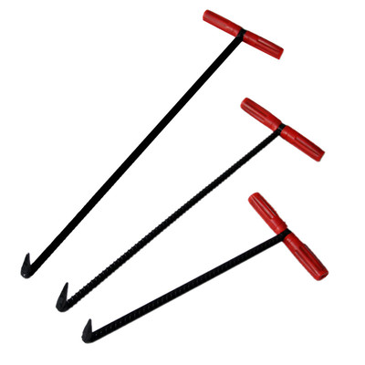 T型井盖钩子不锈钢勾子污水下水道卷帘门拉货提拉铁钩加粗工字型