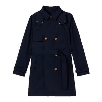 GANT/甘特女士双排扣中长款风衣