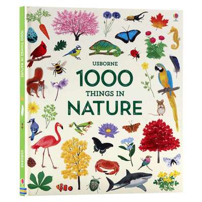 1000 Things in Nature 1000个单词：自然进口原版英文书籍