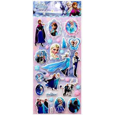 奖励贴纸sticker迪士尼冰雪公主