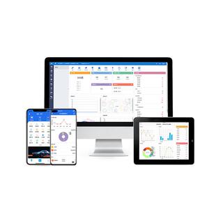 汽车维修厂智能管理系统会员/工单/库存/财务/报表一体化ERP软件