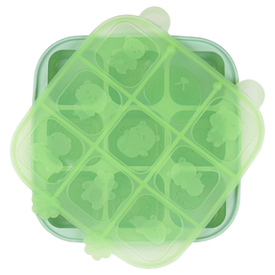 辅食冷冻格婴儿辅食盒分格独立储存分装肉泥浓汤宝宝硅胶辅食模具