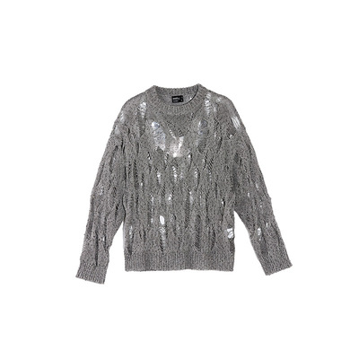 ROARINGWILD镂空针织毛衣