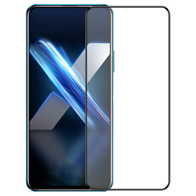 适用荣耀x10钢化膜全屏