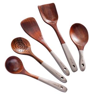 onlycook家用木锅铲厨房木头木铲不粘锅专用炒菜铲子木质厨具饭勺