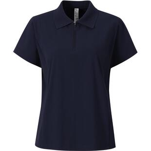 本来触感凉女士凉感防晒polo领短袖T恤上衣2026夏季新款BNM460037