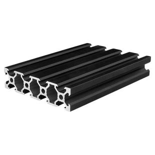 工业铝型材欧标2080V槽喷砂黑设备机架自动化3D打印机铝型材2080