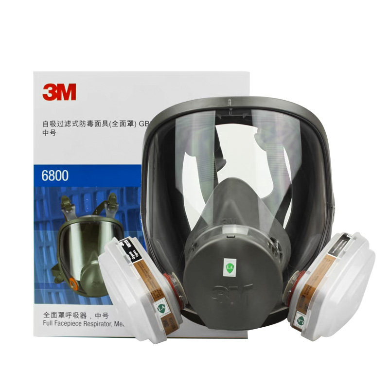 3M6800防毒全面罩防甲醛苯氨