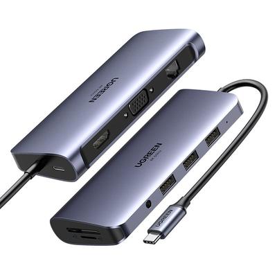 绿联Type-c笔记本USB分线扩展坞