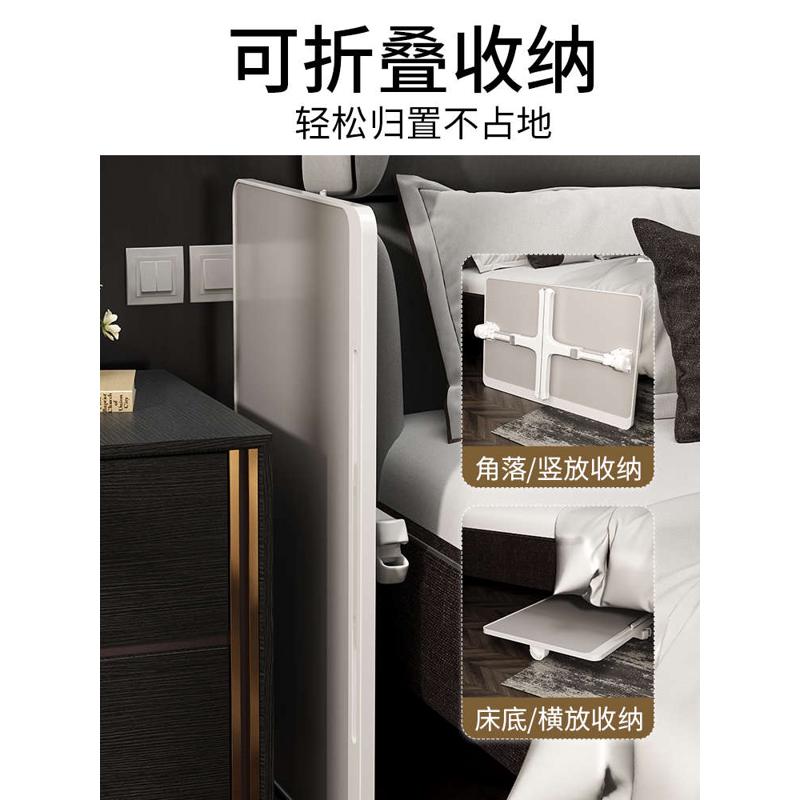 可折叠升降床上小桌子家用学习书桌卧室办公飘窗膝上桌宿舍学生加