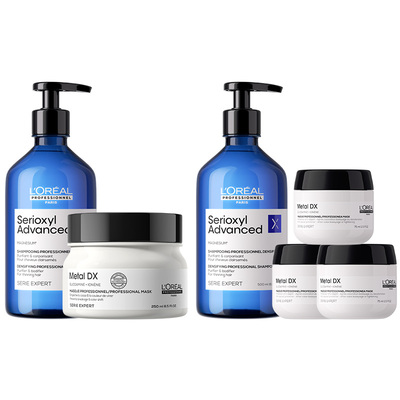 欧莱雅PRO净爽星河瓶瞬顺发膜