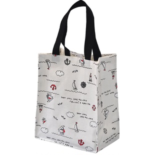 手拎帆布包环保手提袋棉麻防水购物袋便当包饭盒袋学生补习书袋