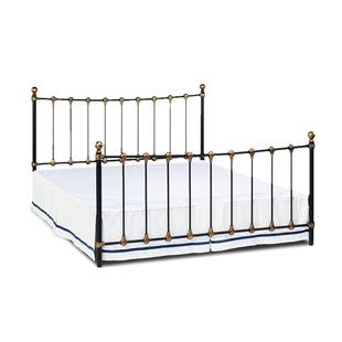 RICH HOME高端外贸单人双人美式欧式复古做旧无甲醛高承重铁艺床