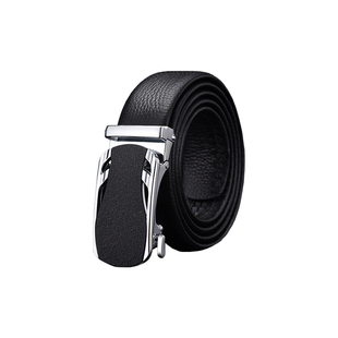 布锐科皮带Bresk男士真牛皮腰带新款牛皮商务潮布瑞科克皮带正品