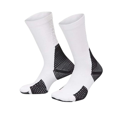 NIKE耐克男女袜子2025春新款黑白高帮袜舒适休闲长筒袜FZ3393-100