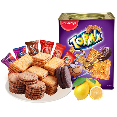 马奇新新进口零食夹心饼干大礼包