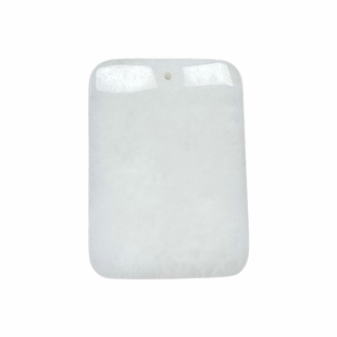 陕西西安蓝田玉平安无事牌吊坠蓝田白玉挂件兵马俑同款活玉石带绳