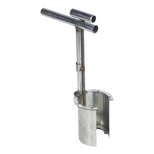 苍强移苗器园艺工具农用金属育苗连土打洞移栽器取土挖坑起苗器