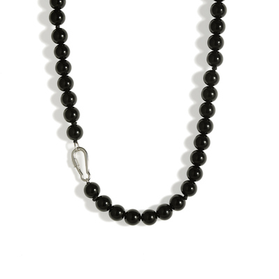 离岛空气远山串珠项链女轻奢小众