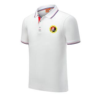 中国武术协会裁判学校服练功服T恤衫教练员翻领POLO衫定制工作服