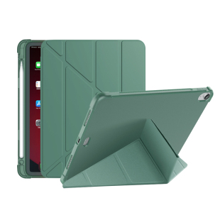 ipad保护套带笔槽pro9.7寸1822三折2197代5/6/7平板壳10.2壳a1673