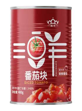25年冠农新疆番茄块罐头
