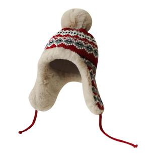 冬季雷锋帽女生韩系甜美可爱加绒加厚兔毛护耳针织帽保暖毛线帽男