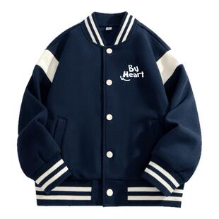 红豆男童外套2026新款棒球服男大童春季衣服帅气时髦上衣儿童春装