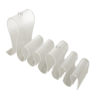 Click亚克力不规则波浪形插花瓶水培花器装饰摆件小众原创设计