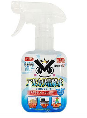 日本进口大创碱性电解水清洁喷雾