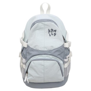 新款日系百搭休闲书包女大容量户外旅行登山背包学生轻便双肩包男