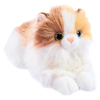 lenle伶俐三花猫玩偶可爱小猫咪毛绒玩具安抚娃娃送女孩生日礼物