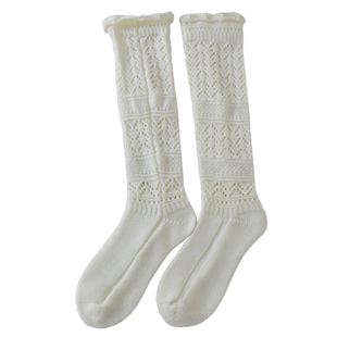 袜子女中筒袜春秋款纯棉长袜ins潮网红款百搭堆堆袜