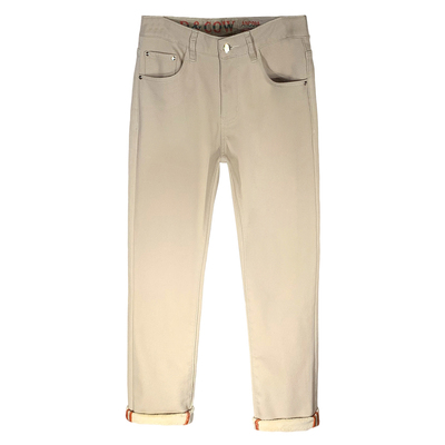 轻奢加绒牛仔裤男冬天保暖修身款