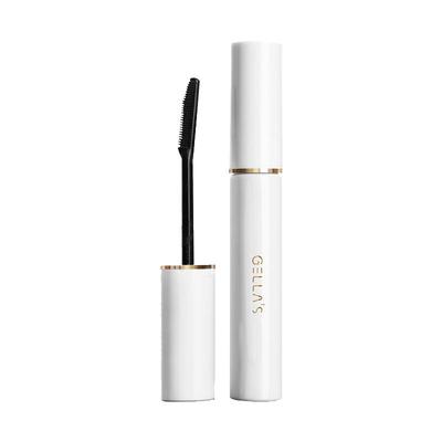 刷出了卷翘纤长持久的睫毛打底