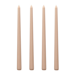 25CM长杆锥形蜡烛婚礼宴会氛围感长杆蜡烛10寸彩色无烟candle蜡烛