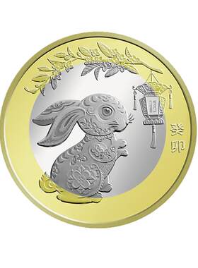 2023年纪念币兔年生肖币