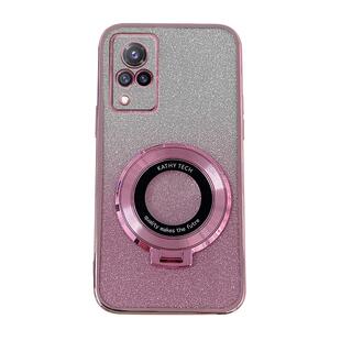 适用vivoV21手机壳vivo新款V21保护套4G透明软硅胶5G防摔全包viviV215女带支架男钢化膜214高级感viv0vo外壳