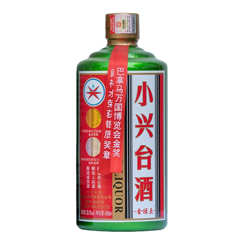 小兴台39.8度酱香金绿豆500ml*1